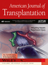 AMERICAN JOURNAL OF TRANSPLANTATION雜志封面